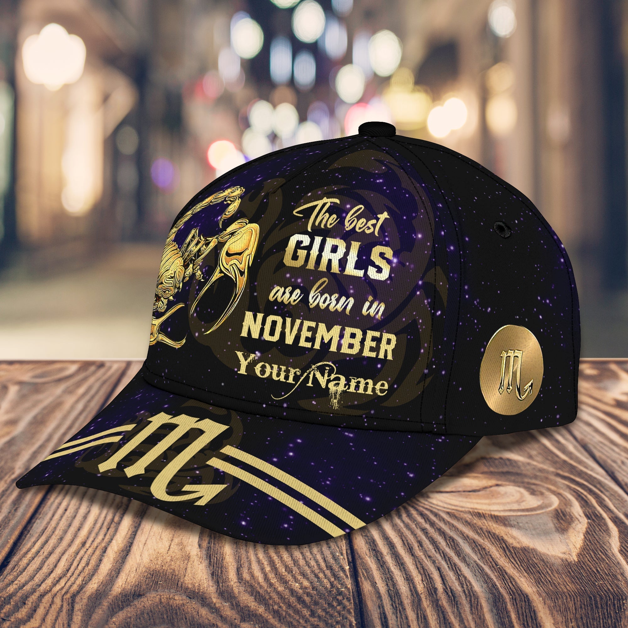 3D Classic Cap The Best Girls Personalized Name Cap 50 Trucker Hats Custom Hats Gifts For Men & Women