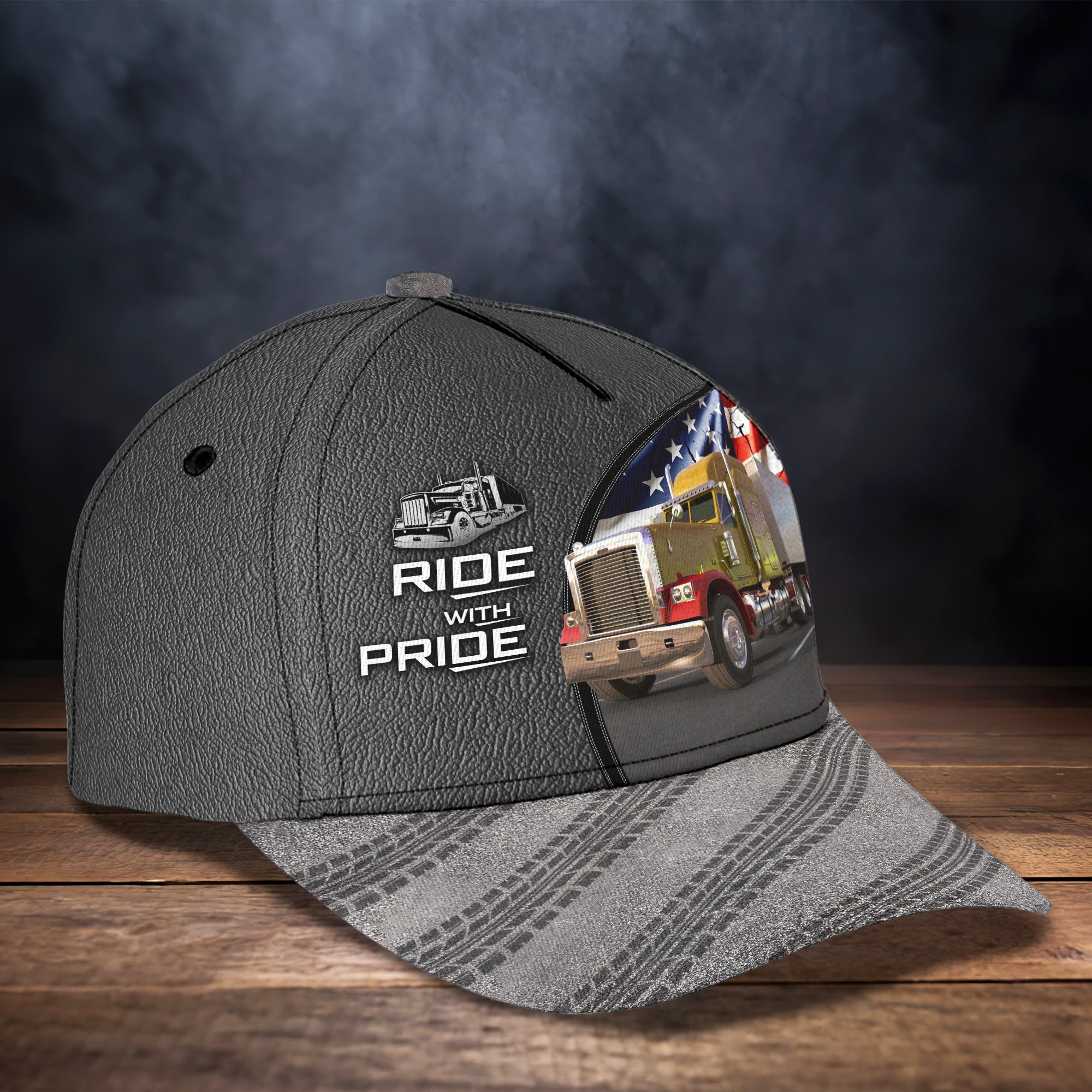 3D Classic Cap Truck Driver Personalized Name Cap Trucker Hats Custom Hats Gifts For Men & Women