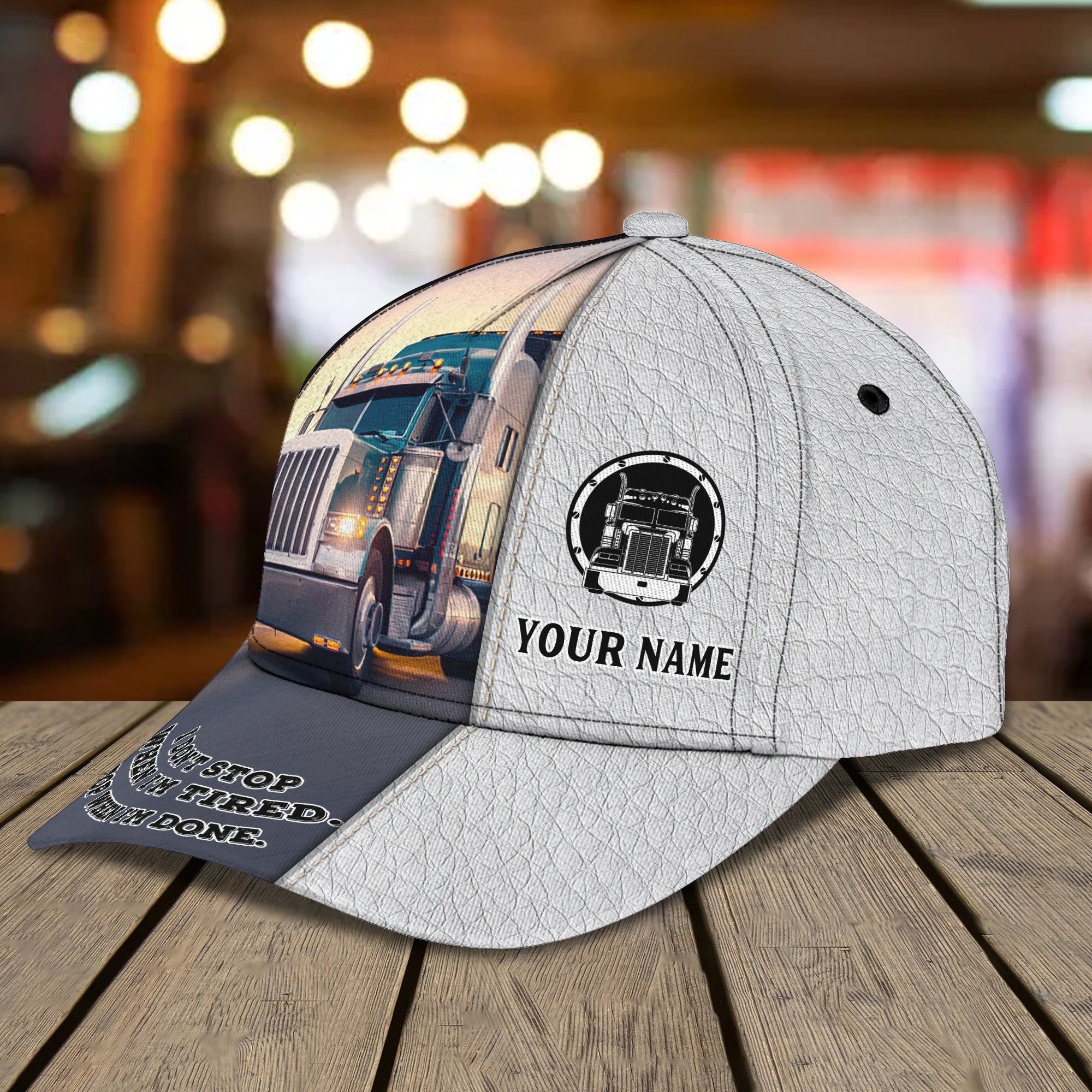 3D Classic Cap Trucker Cap102 Personalized Name Cap Trucker Hats Custom Hats Gifts For Men & Women