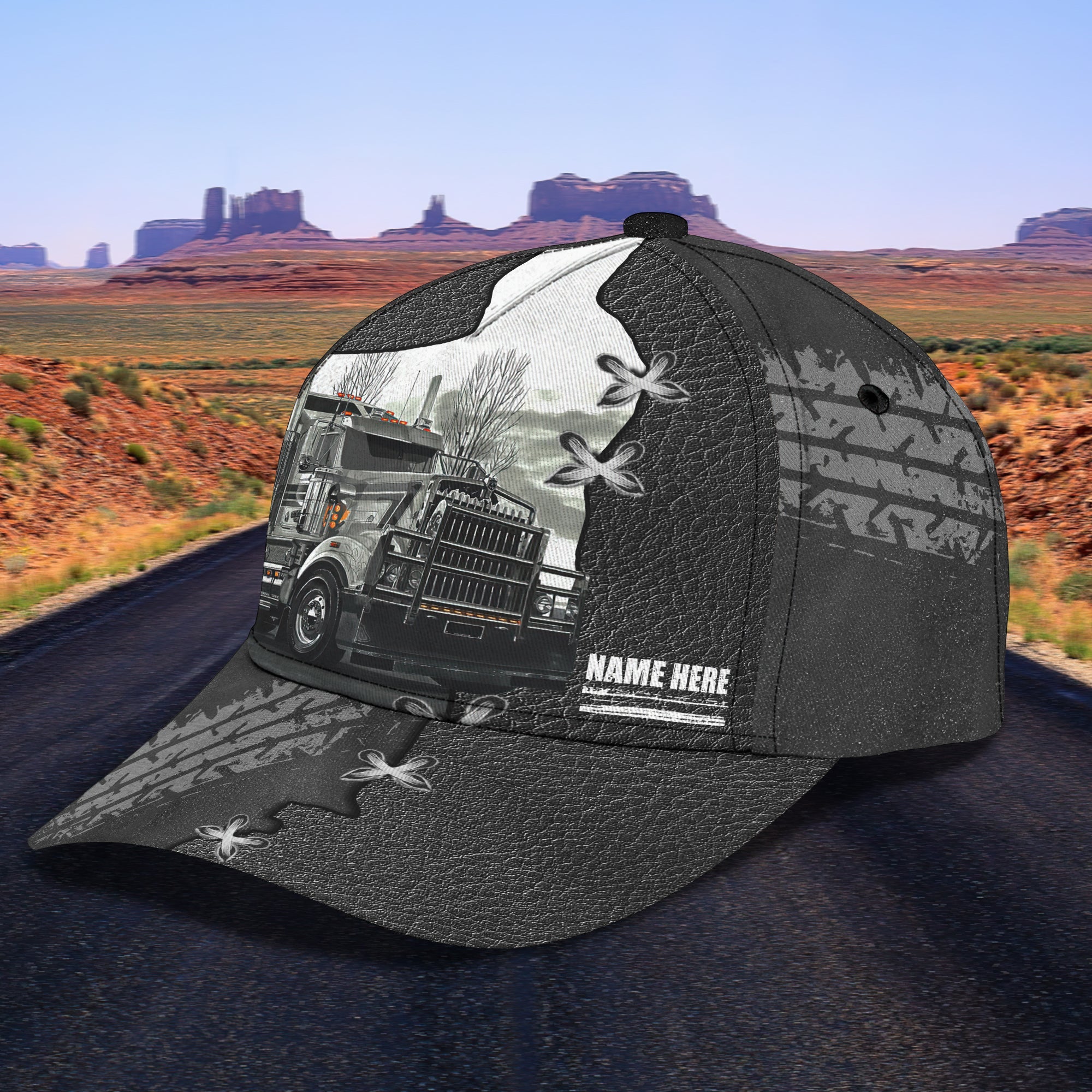 3D Classic Cap Trucker Cap3 Personalized Name Cap Trucker Hats Custom Hats Gifts For Men & Women