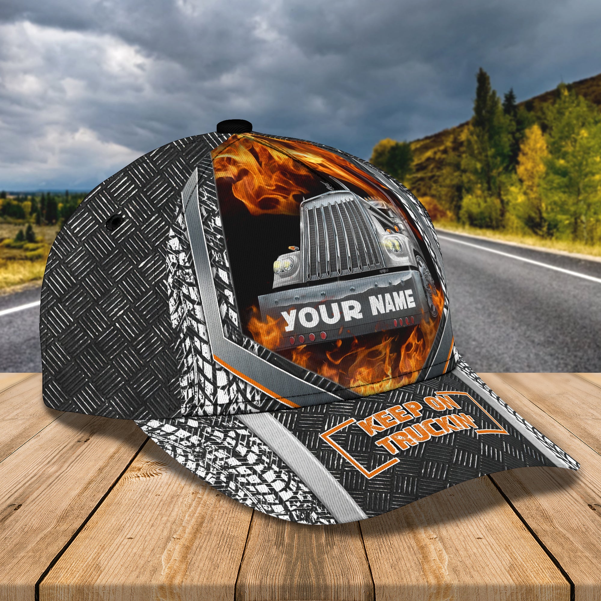 3D Classic Cap Trucker Cap9 Personalized Name Cap Trucker Hats Custom Hats Gifts For Men & Women