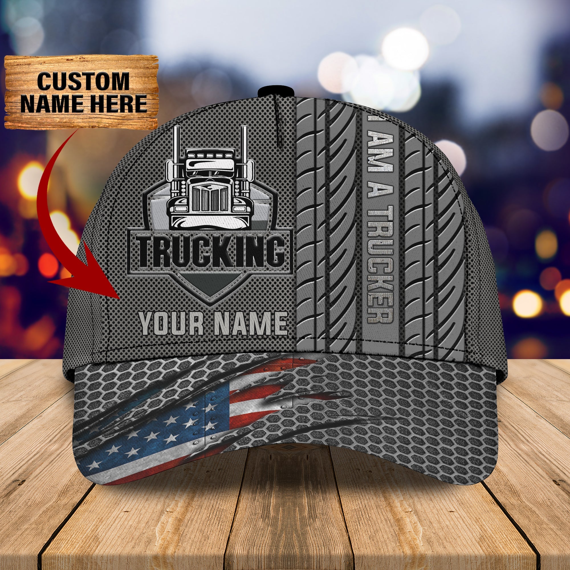 3D Classic Cap Trucker Classic Cap Trucker Hats Custom Hats Gifts For Men & Women