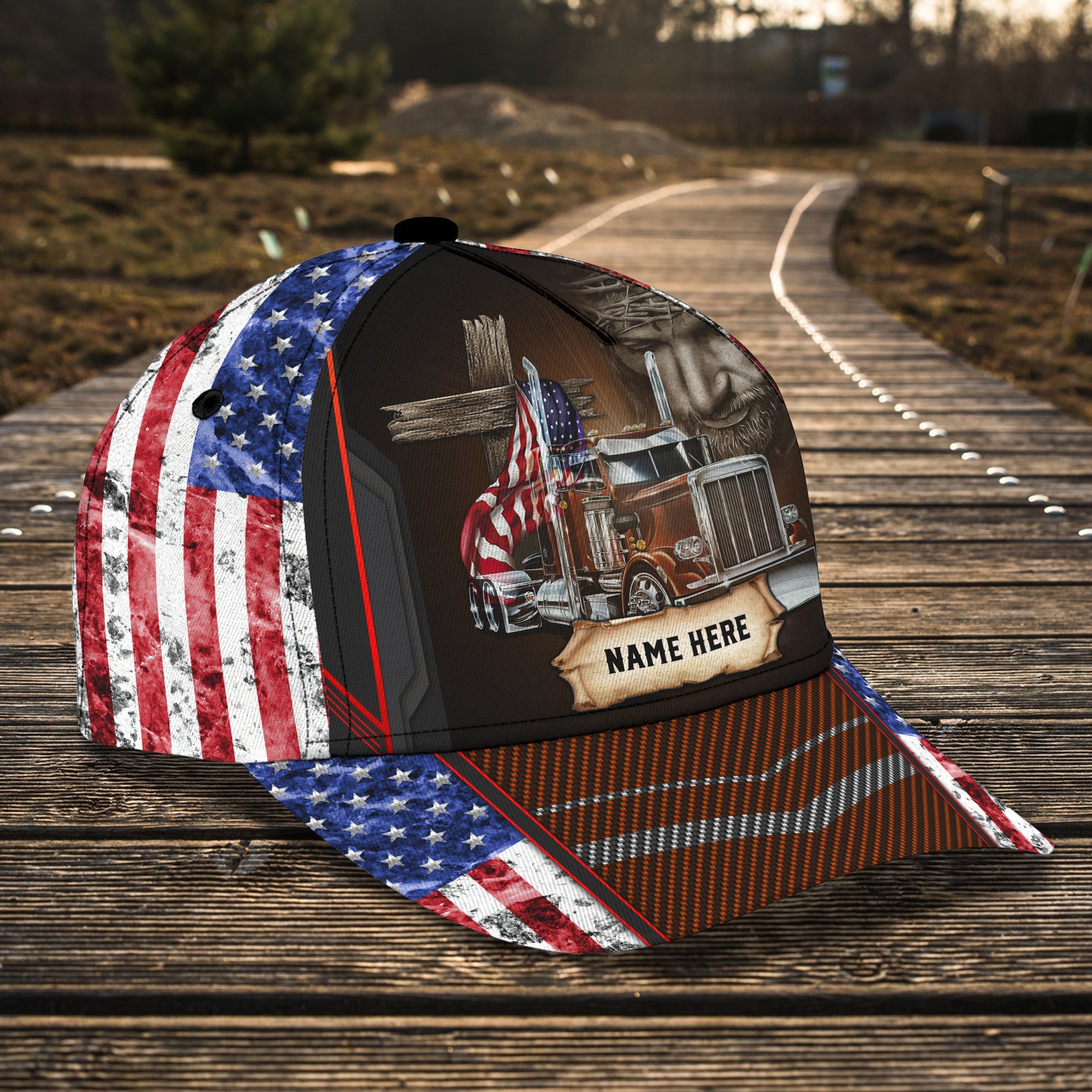 3D Classic Cap Trucker Custom Name Cap 01 Trucker Hats Custom Hats Gifts For Men & Women