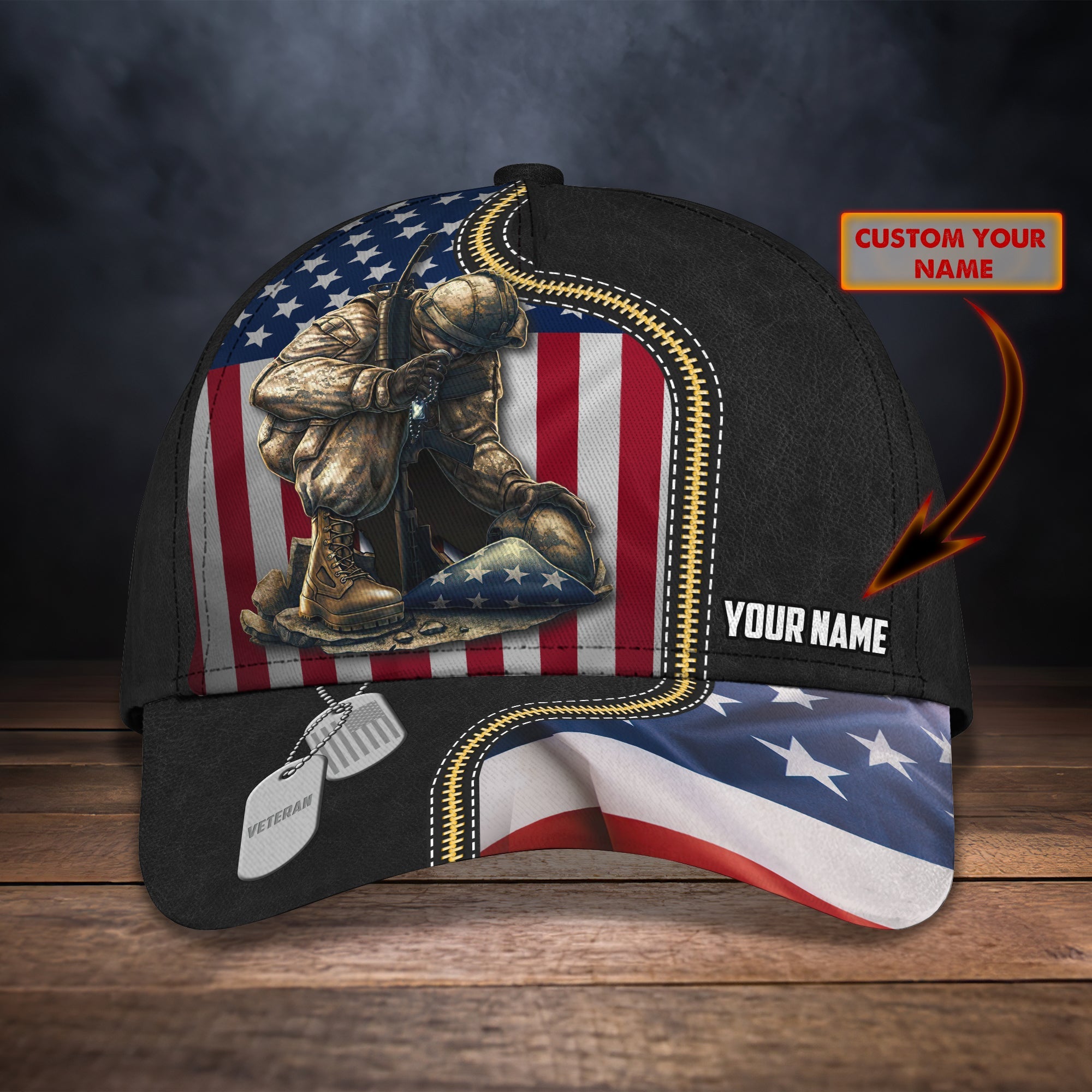 3D Classic Cap Veteran 85 Trucker Hats Custom Hats Gifts For Men & Women