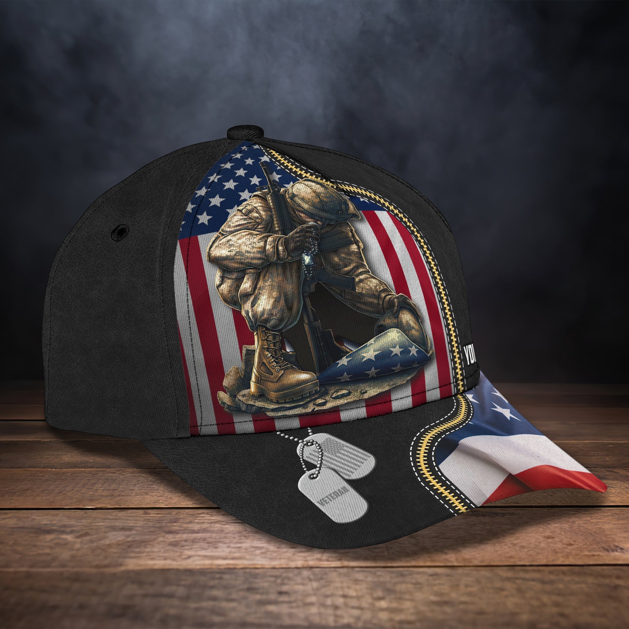 3D Classic Cap Veteran 85 Trucker Hats Custom Hats Gifts For Men & Women