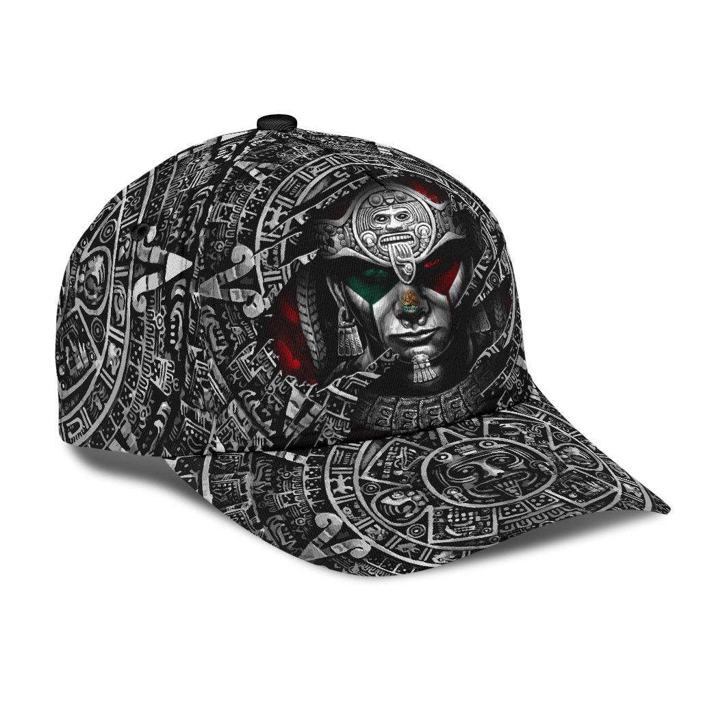 3D Full Printed Aztec Mexican Classic Cap, Aztec Cap Hat, Mexico Aztec Hat Cap For Him Her Trucker Hats Custom Hats Gifts For Men & Women