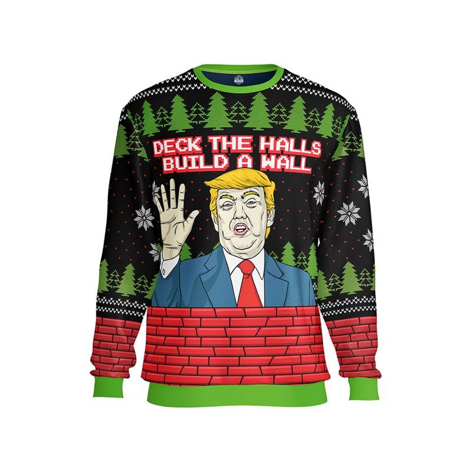 3d Print Donald Trump Christmas Sweatshirt