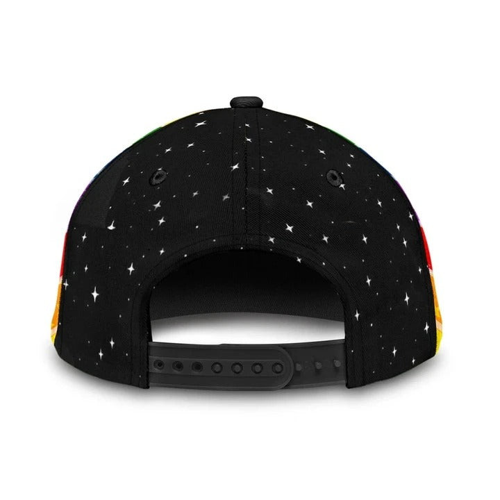 3D Printed Cap For Gay Friend Gift, Gay Rights Are Human Rights Too LGBT Printing Baseball Cap Hat Trucker Hats Custom Hats Gifts For Men & Women