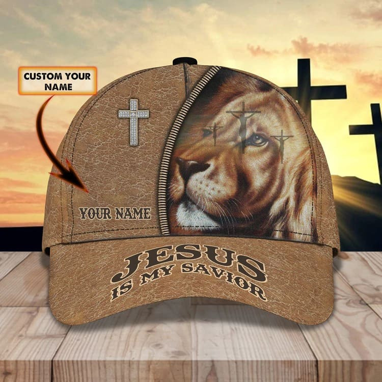 4th of July American Flag Lion Classic Cap for Men, Dad, Husband Lion Hats Trucker Hats Custom Hats Gifts For Men & Women