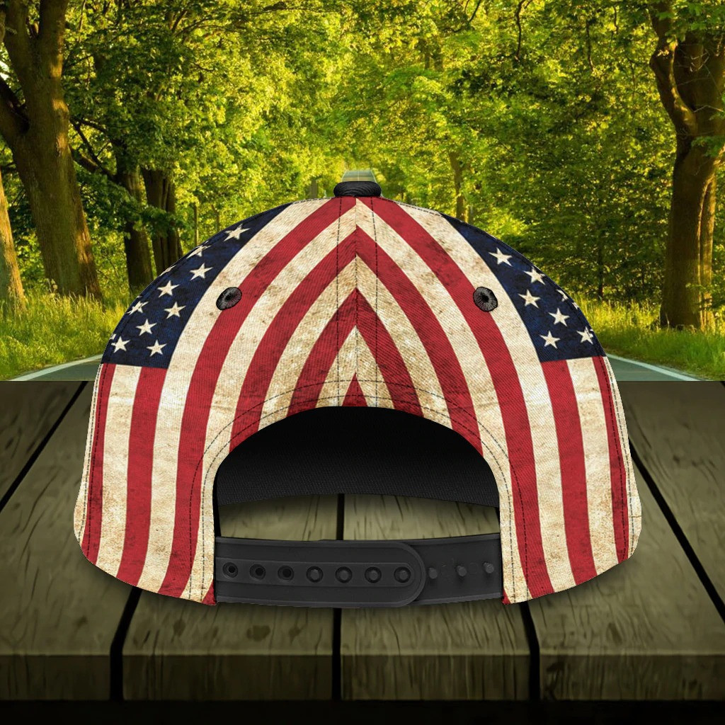 4th of July Personalized Astronaut Classic Cap, Proud of Astronaut Cap Hat Trucker Hats Custom Hats Gifts For Men & Women