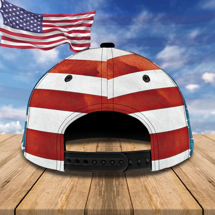 4th of July Personalized Golf Cap for Men 3D All Over Printed for Golf Players Trucker Hats Custom Hats Gifts For Men & Women