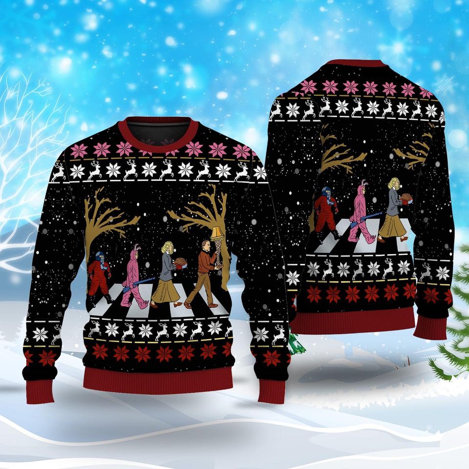 A Christmas Story Leg Lamp Sweater