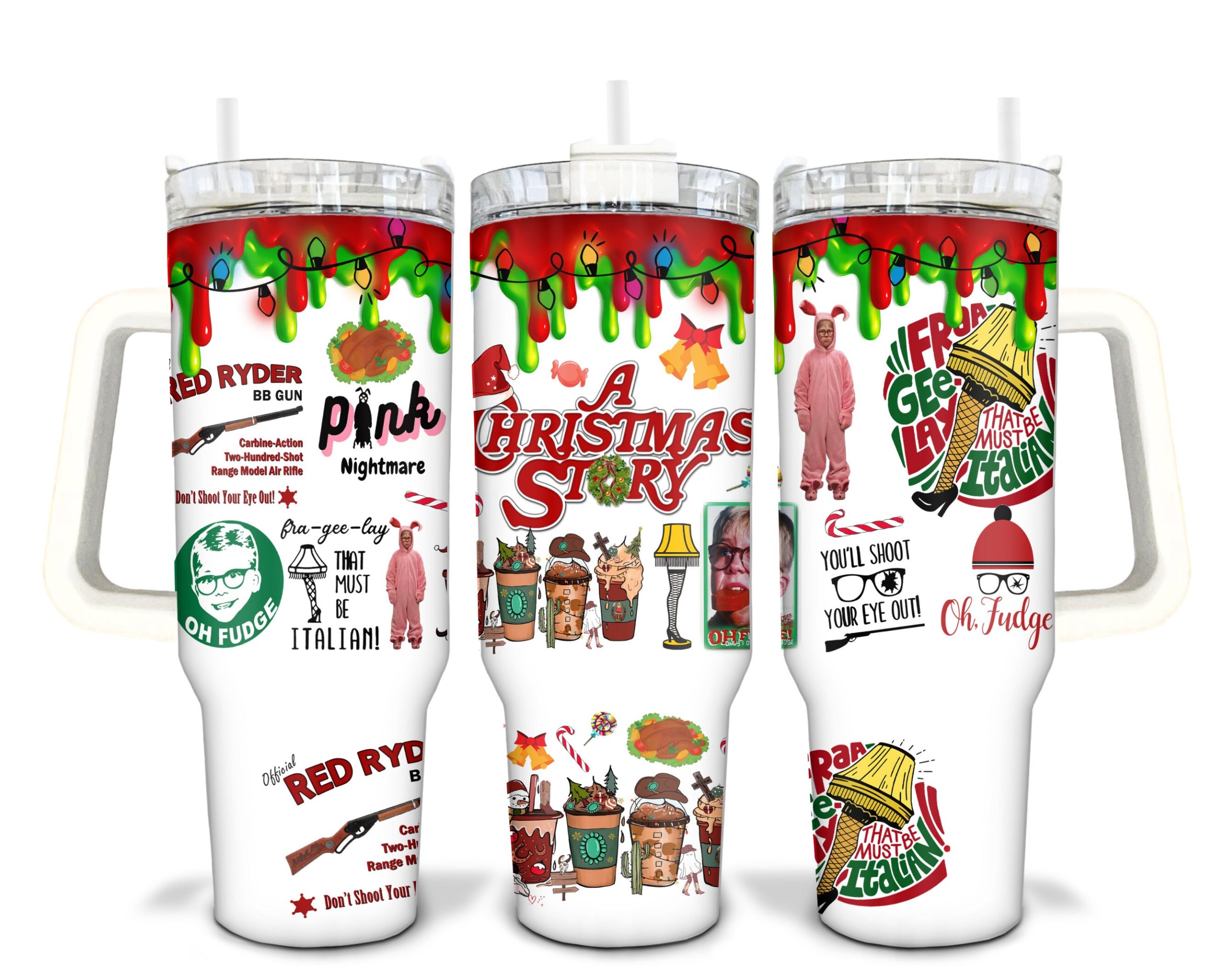 A Christmas Story Movies Custom Stanley Cup 40 oz 30 oz Tumbler With HandleTVC2301912