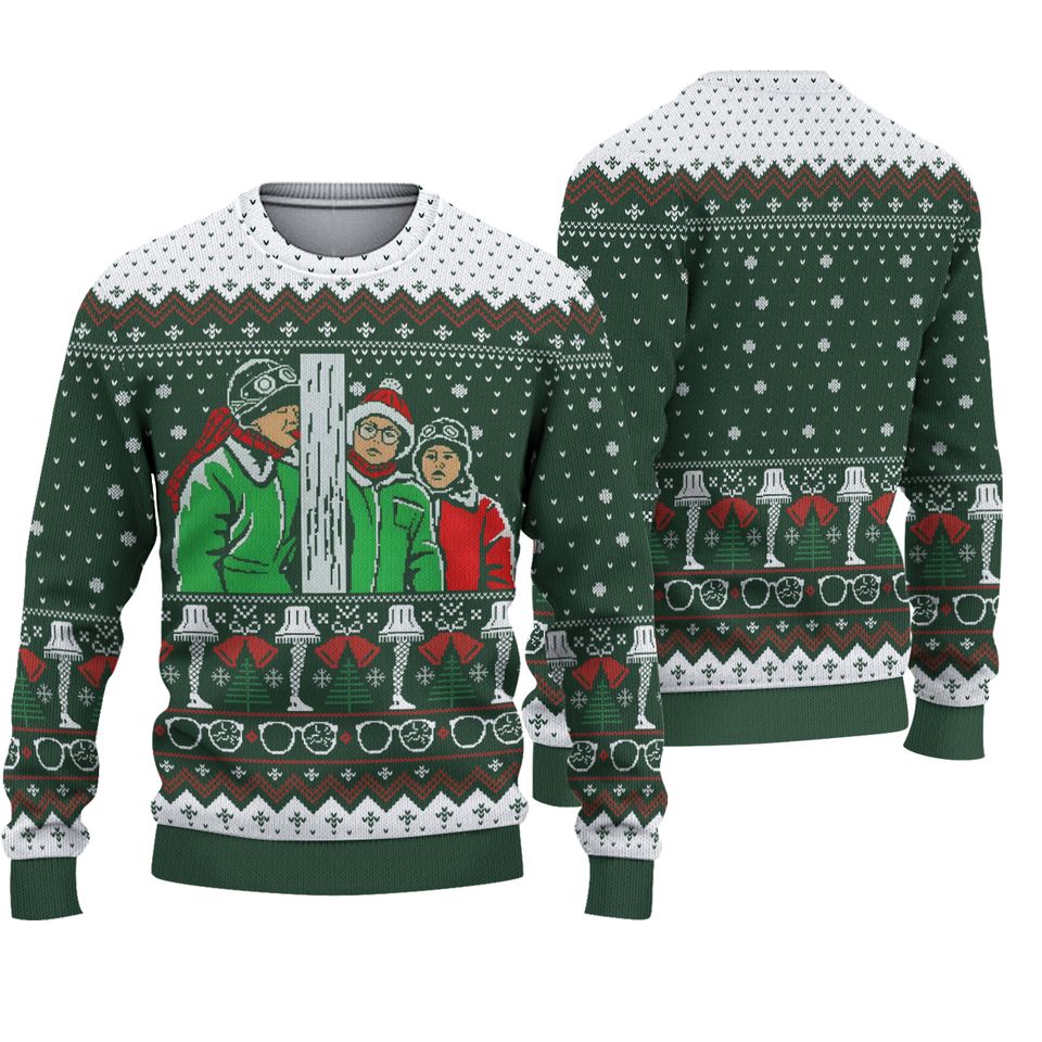 A Christmas Story Triple Dog Dare Ugly Sweater