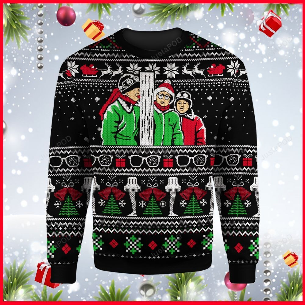 A Christmas Story Ugly Christmas Sweater Adult 3D Funny Matching for family