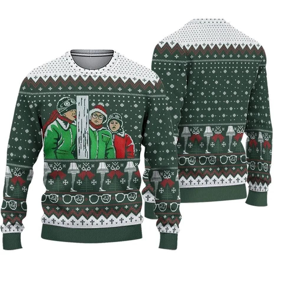 A Christmas Story Ugly Christmas Sweater, Ralphie Xmas Sweater