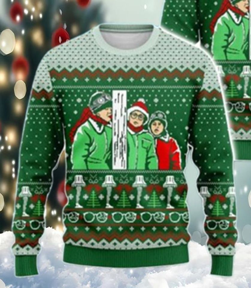 A Christmas Story Ugly Sweater, I Triple Dog Dare You A Xmas Sweater - Image 2