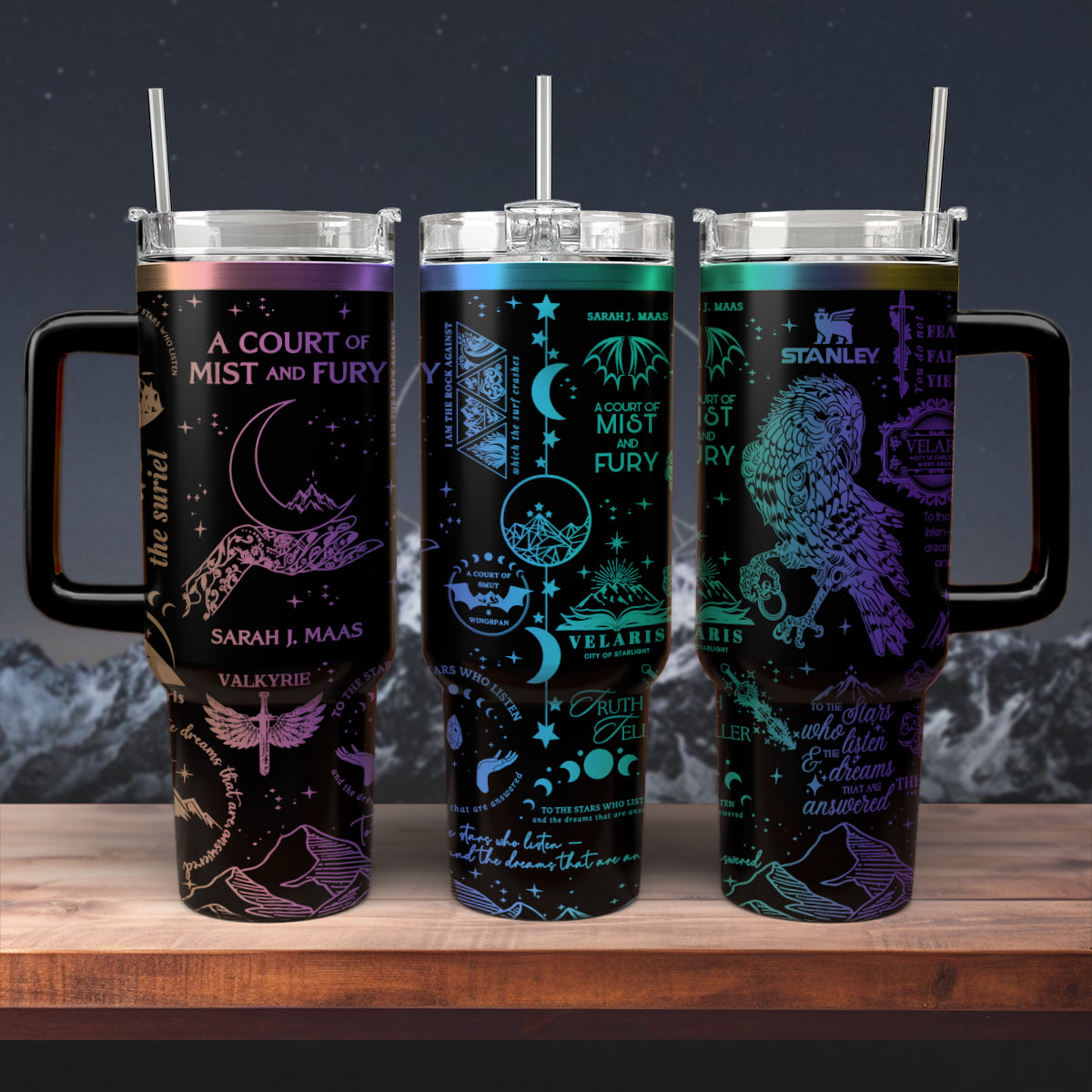 A Court Of Mist And Fury Book Custom Stanley Cup 40 oz 30 oz Tumbler With HandleTVC2301552