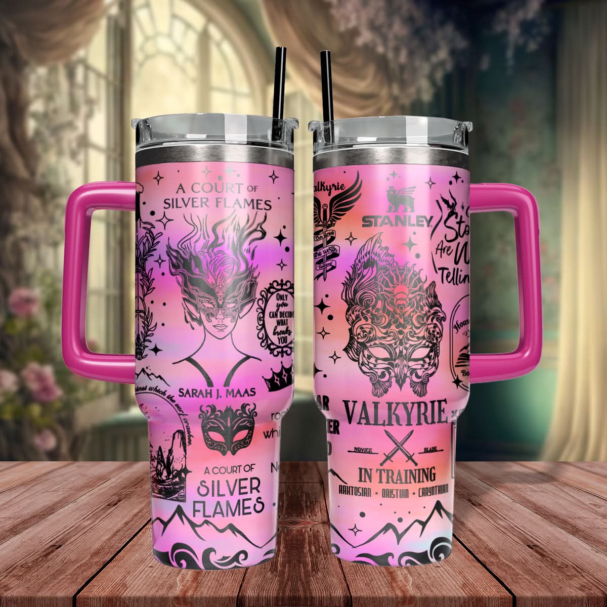 A Court of Silver Flames Book Custom Stanley Cup 40 oz 30 oz Tumbler With HandleTVC2301481