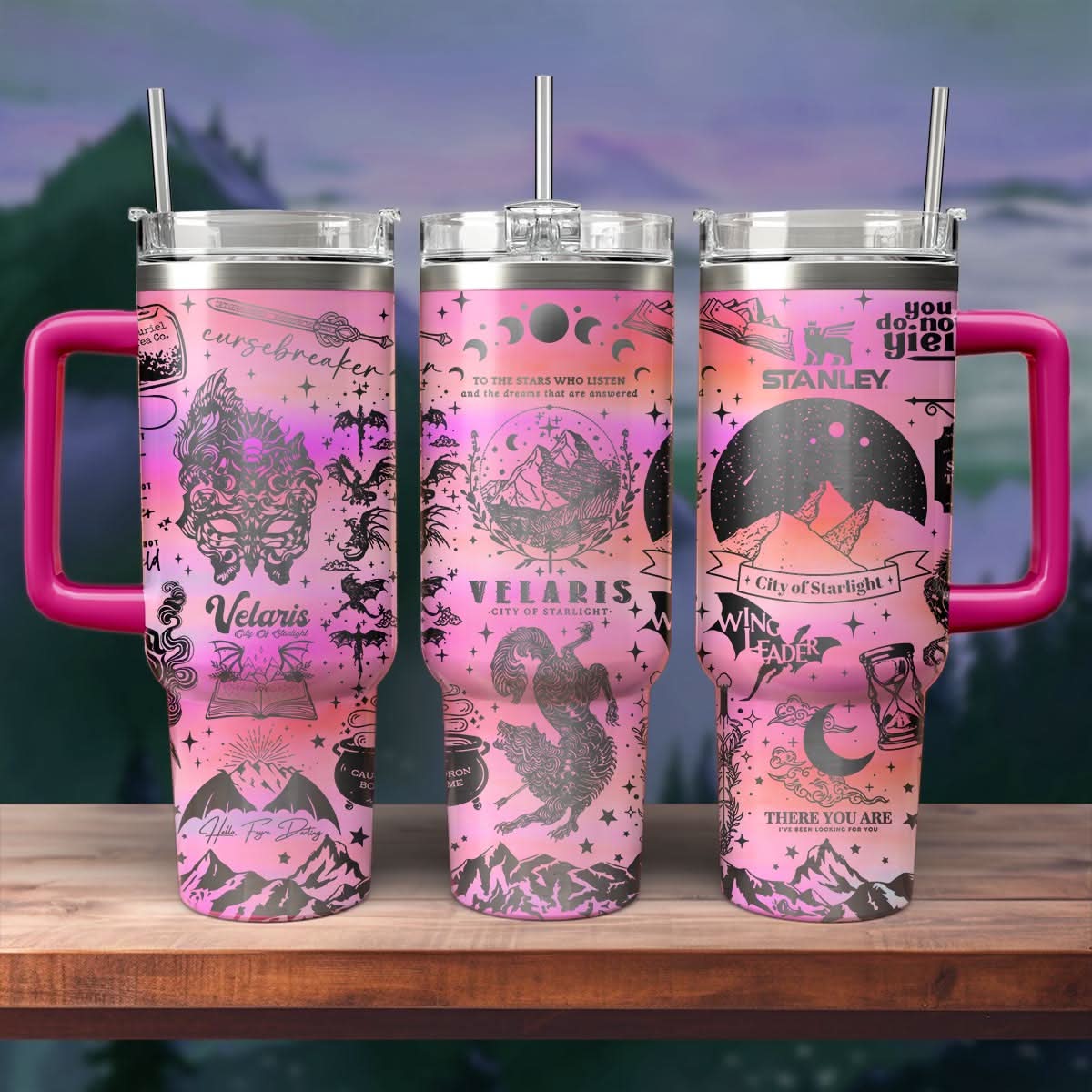 A Court Of Thorns And Roses Book Custom Stanley Cup 40 oz 30 oz Tumbler With HandleTVC2301479