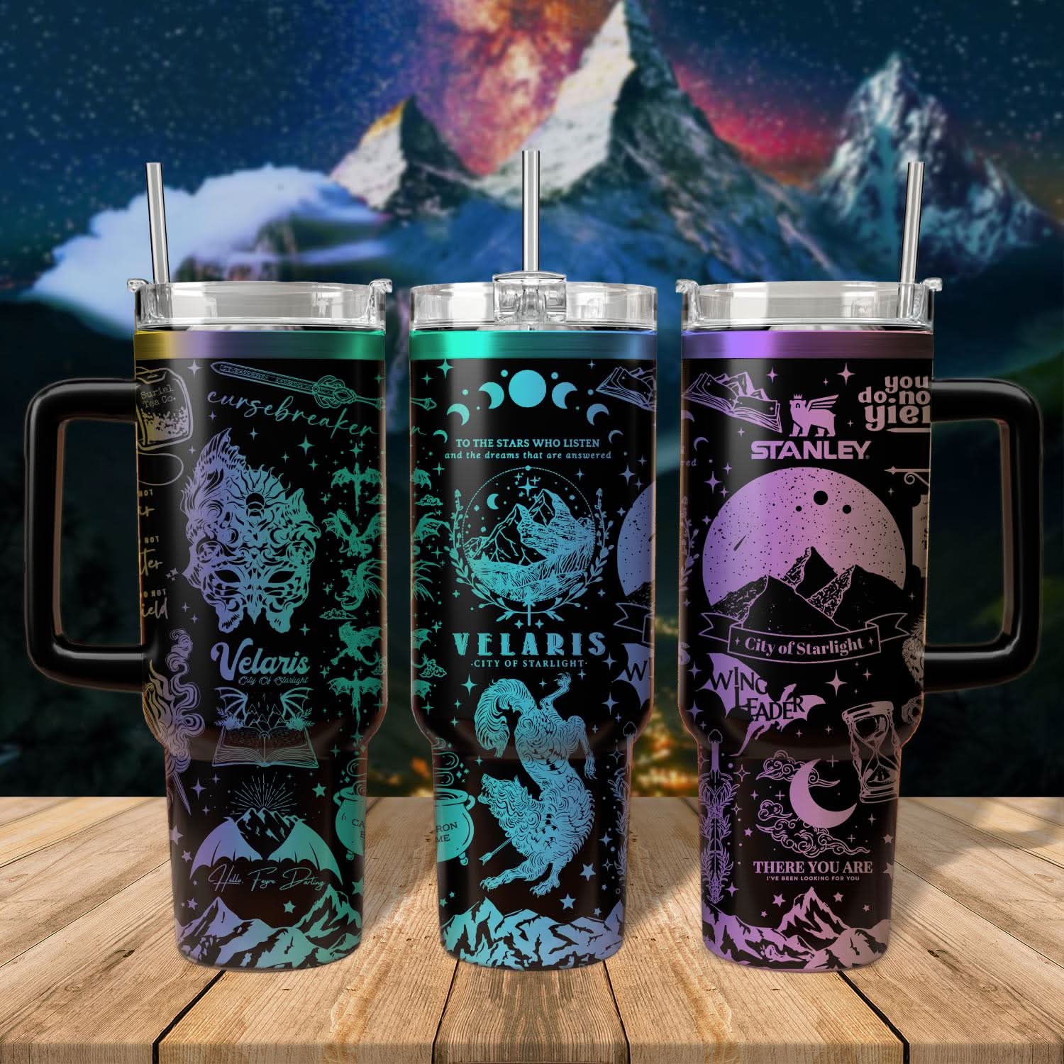 A Court Of Thorns And Roses Book Custom Stanley Cup 40 oz 30 oz Tumbler With HandleTVC2301479