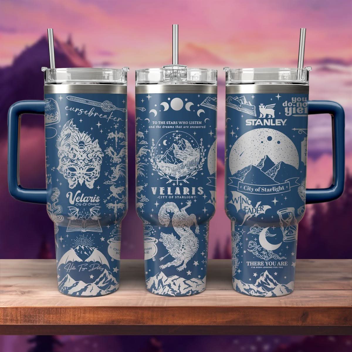 A Court Of Thorns And Roses Book Custom Stanley Cup 40 oz 30 oz Tumbler With HandleTVC2301480