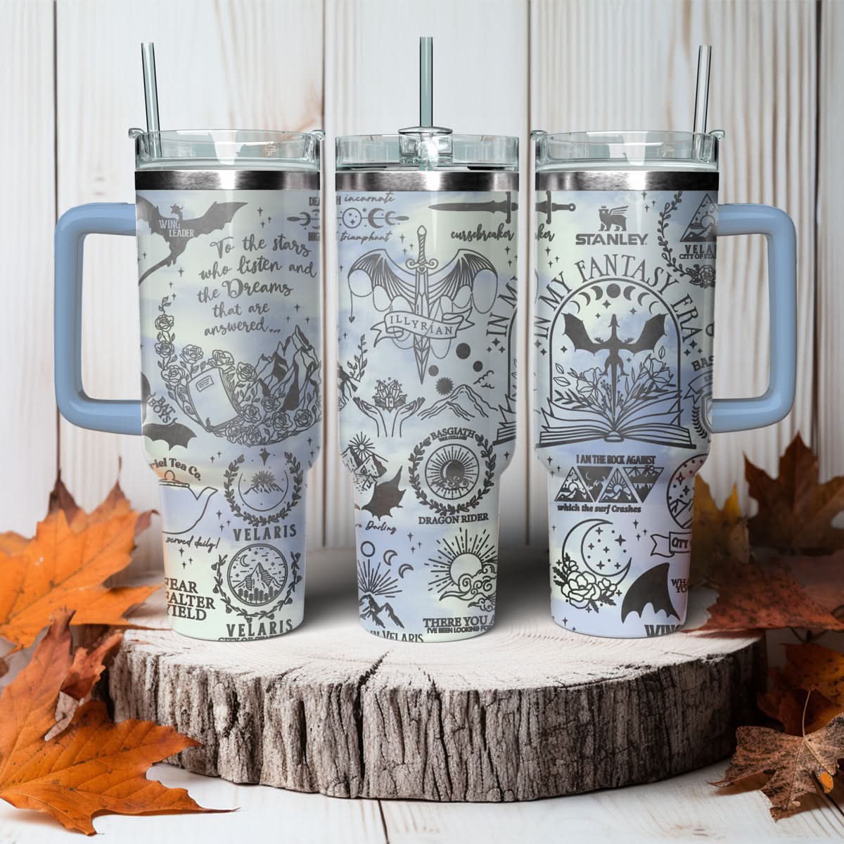 A Court Of Thorns And Roses Book Custom Stanley Cup 40 oz 30 oz Tumbler With HandleTVC2301481