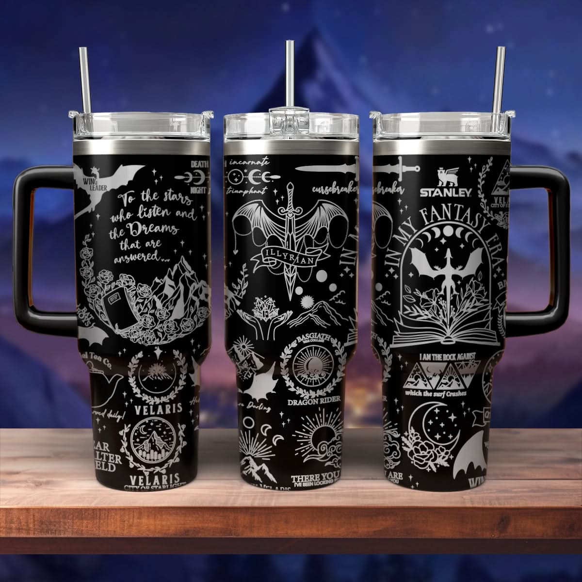 A Court Of Thorns And Roses Book Custom Stanley Cup 40 oz 30 oz Tumbler With HandleTVC2301481