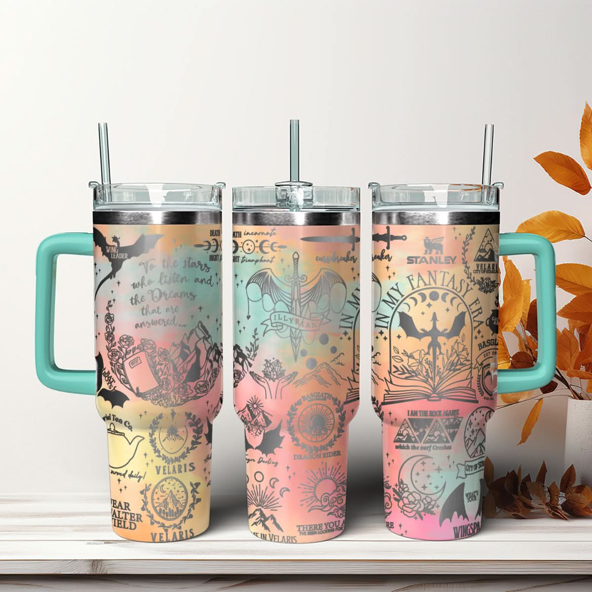 A Court Of Thorns And Roses Book Custom Stanley Cup 40 oz 30 oz Tumbler With HandleTVC2301481