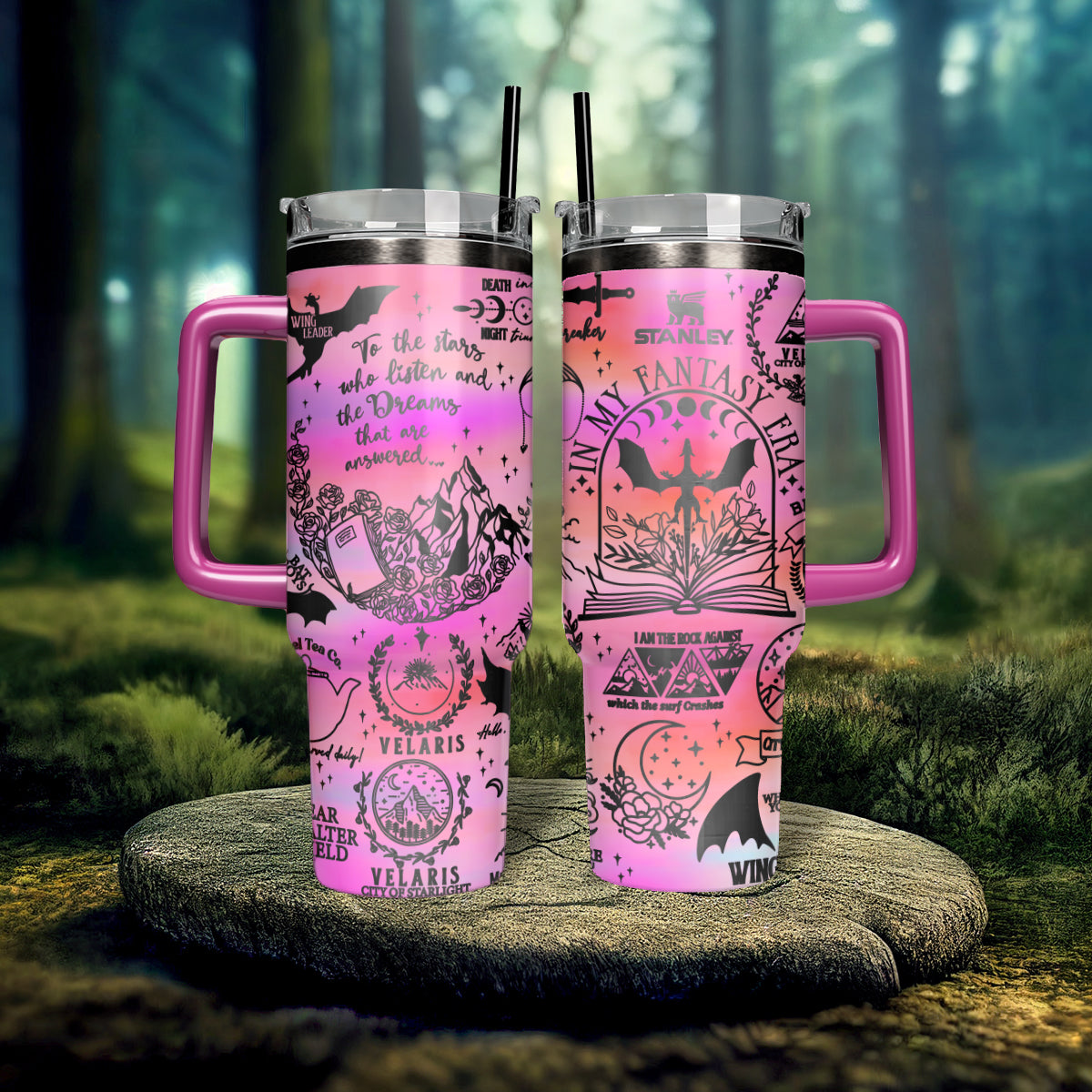 A Court Of Thorns And Roses Book Custom Stanley Cup 40 oz 30 oz Tumbler With HandleTVC2301551