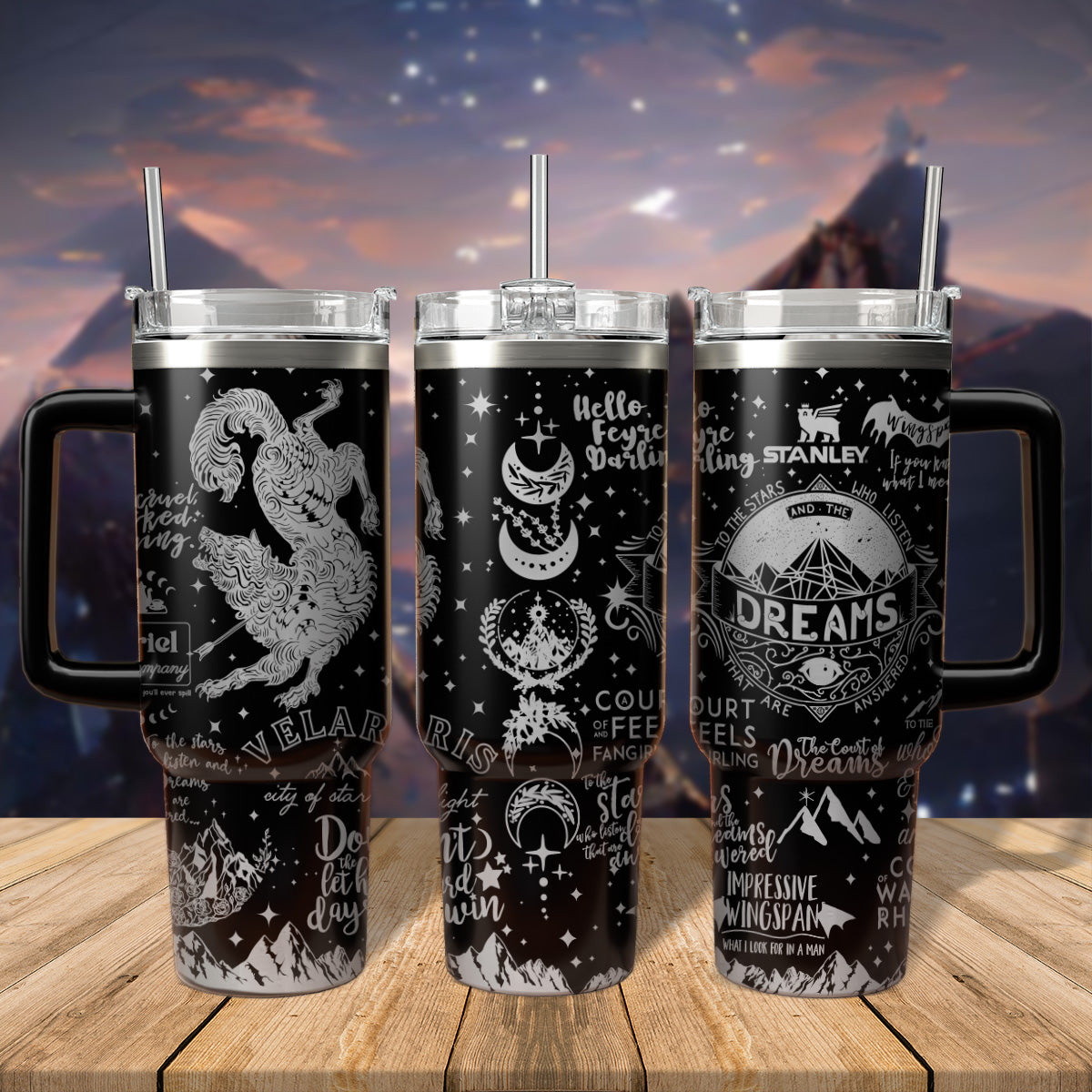A Court Of Thorns And Roses Book Custom Stanley Cup 40 oz 30 oz Tumbler With HandleTVC2301552