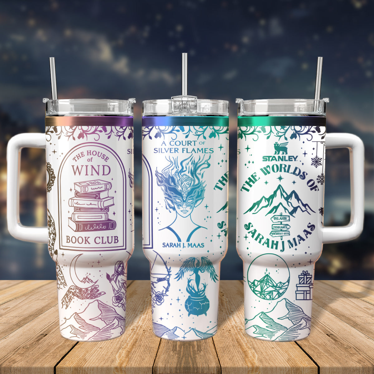 A Court Of Thorns And Roses Book Custom Stanley Cup 40 oz 30 oz Tumbler With HandleTVC2301557