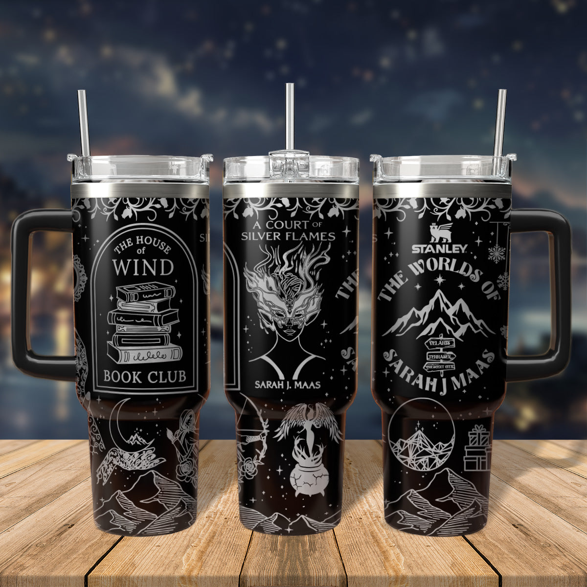 A Court Of Thorns And Roses Book Custom Stanley Cup 40 oz 30 oz Tumbler With HandleTVC2301557