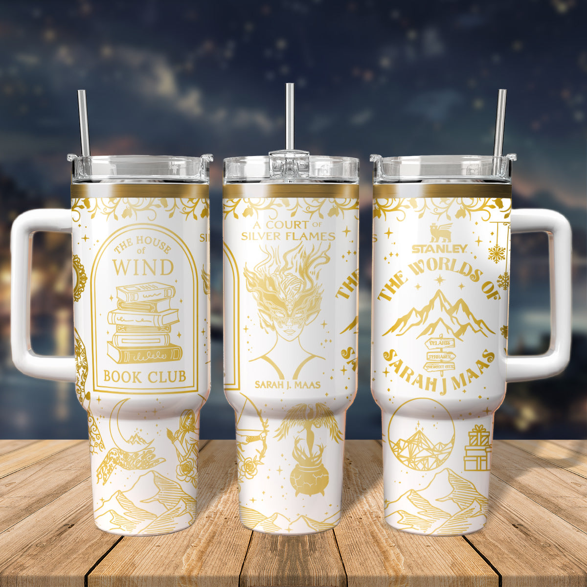 A Court Of Thorns And Roses Book Custom Stanley Cup 40 oz 30 oz Tumbler With HandleTVC2301557