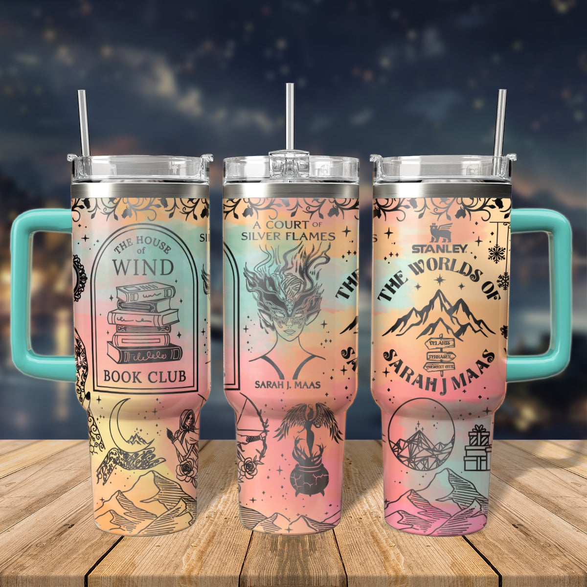 A Court Of Thorns And Roses Book Custom Stanley Cup 40 oz 30 oz Tumbler With HandleTVC2301557