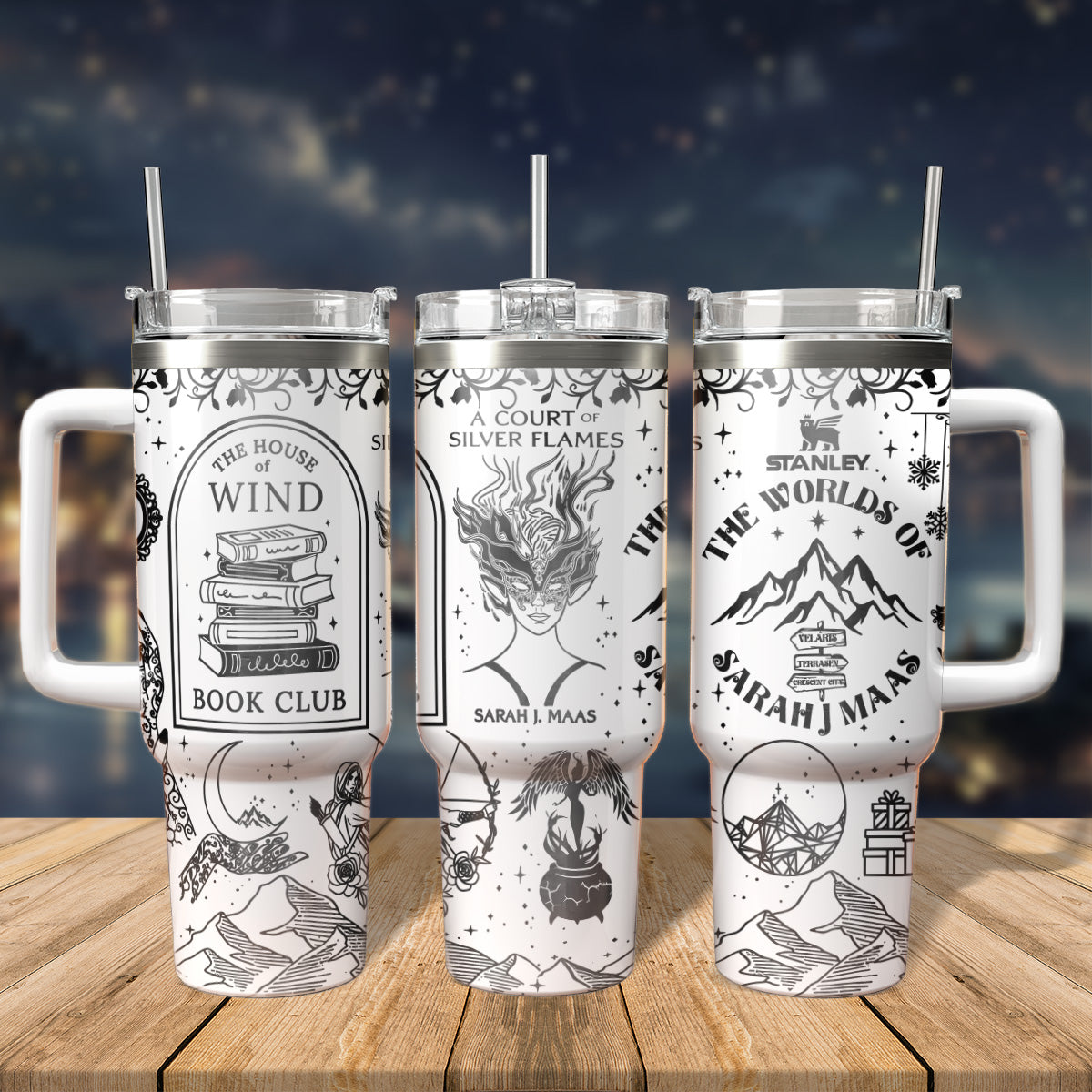 A Court Of Thorns And Roses Book Custom Stanley Cup 40 oz 30 oz Tumbler With HandleTVC2301557