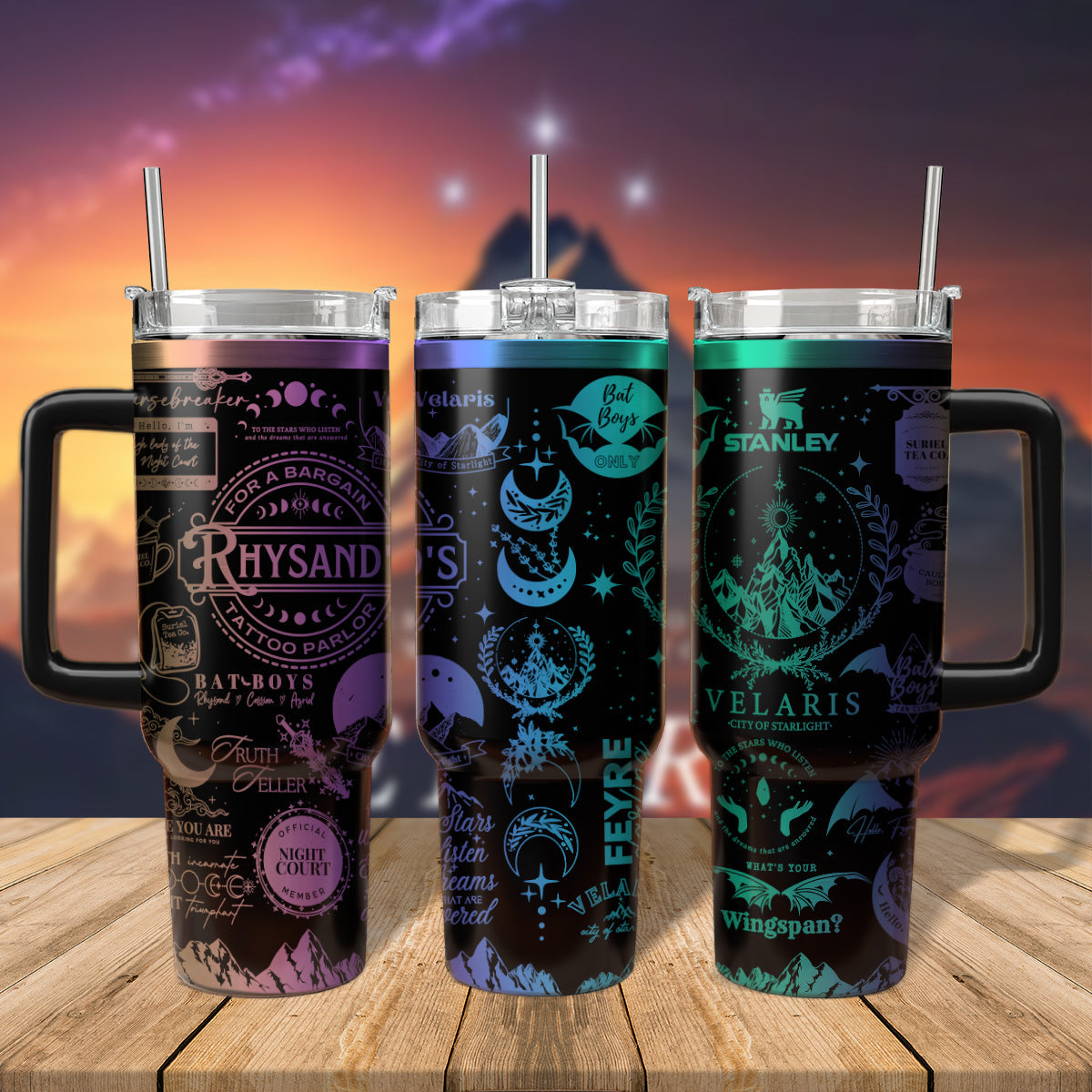 A Court Of Thorns And Roses Book Custom Stanley Cup 40 oz 30 oz Tumbler With HandleTVC2301568