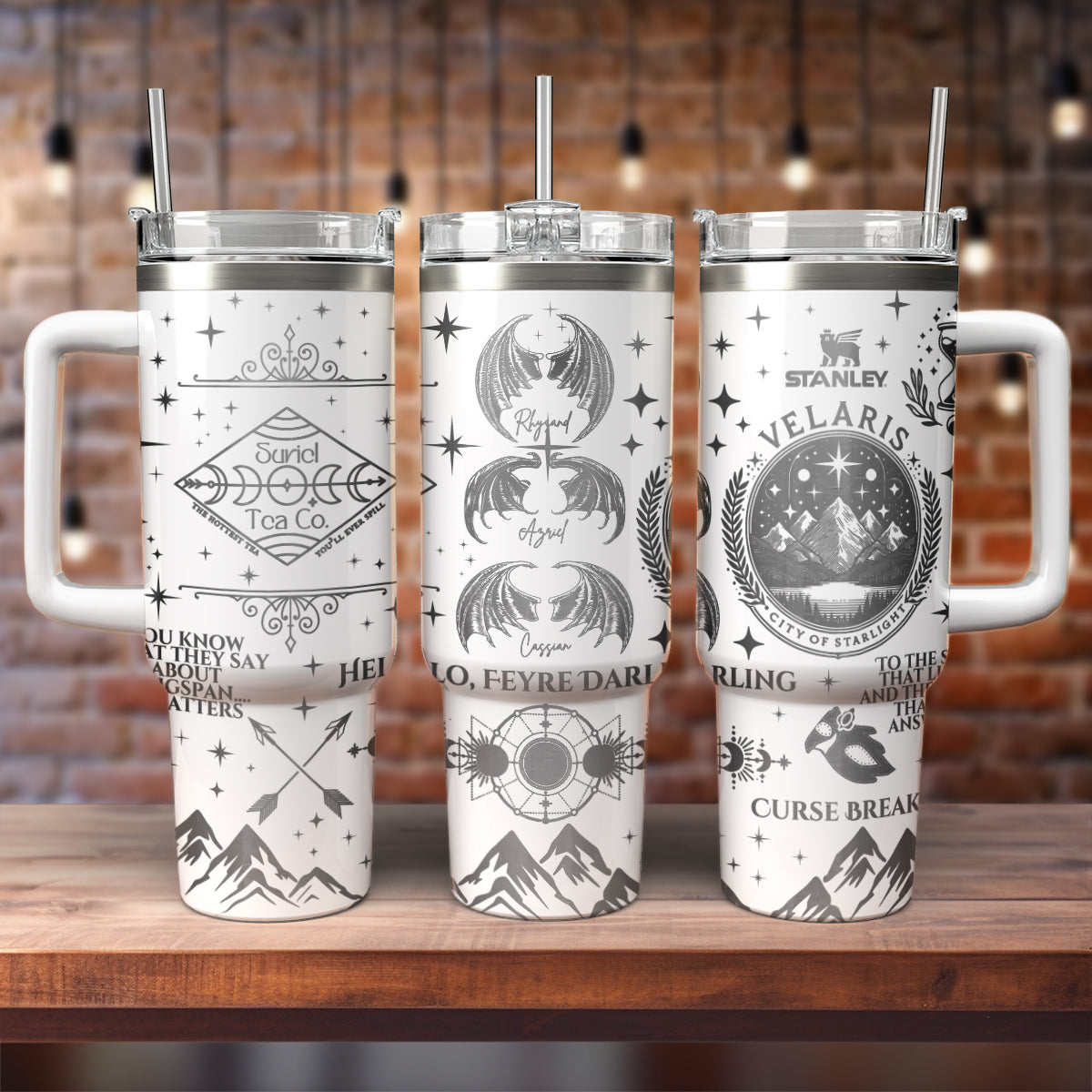 A Court Of Thorns And Roses Book Custom Stanley Cup 40 oz 30 oz Tumbler With HandleTVC2301569