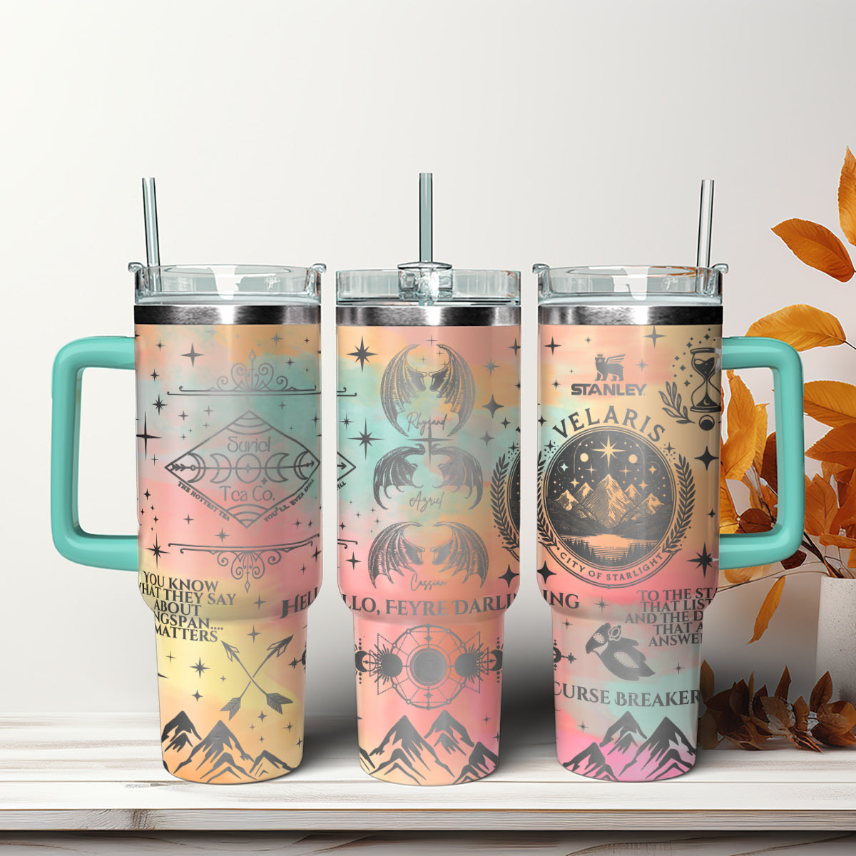 A Court Of Thorns And Roses Book Custom Stanley Cup 40 oz 30 oz Tumbler With HandleTVC2301569