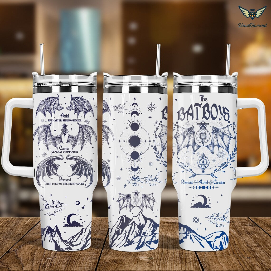 A Court Of Thorns And Roses TV Series Custom Stanley Cup 40 oz 30 oz Tumbler With HandleTVC2301803