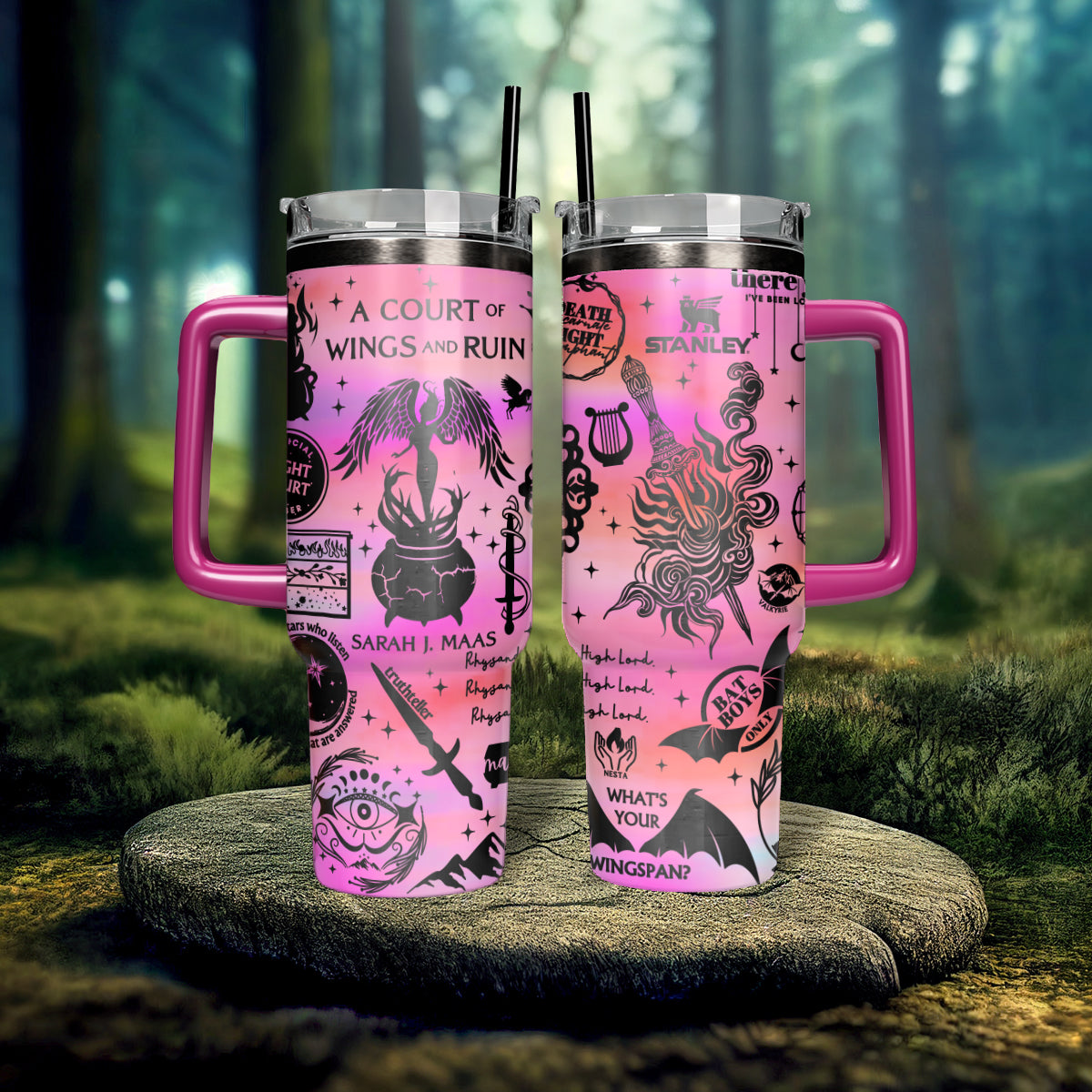 A Court Of Wings And Ruin Book Custom Stanley Cup 40 oz 30 oz Tumbler With HandleTVC2301568