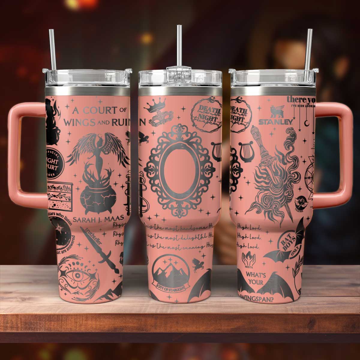 A Court Of Wings And Ruin Book Custom Stanley Cup 40 oz 30 oz Tumbler With HandleTVC2301568