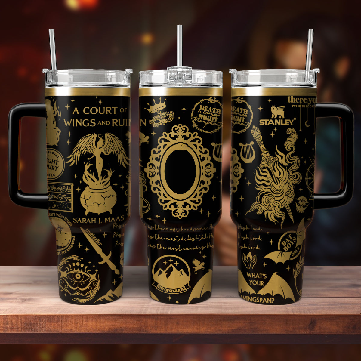 A Court Of Wings And Ruin Book Custom Stanley Cup 40 oz 30 oz Tumbler With HandleTVC2301568