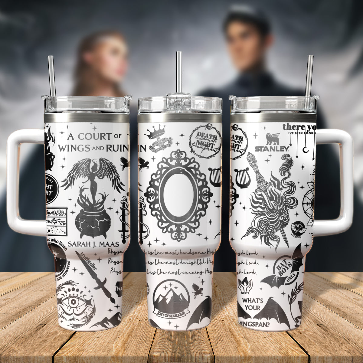 A Court Of Wings And Ruin Book Custom Stanley Cup 40 oz 30 oz Tumbler With HandleTVC2301569