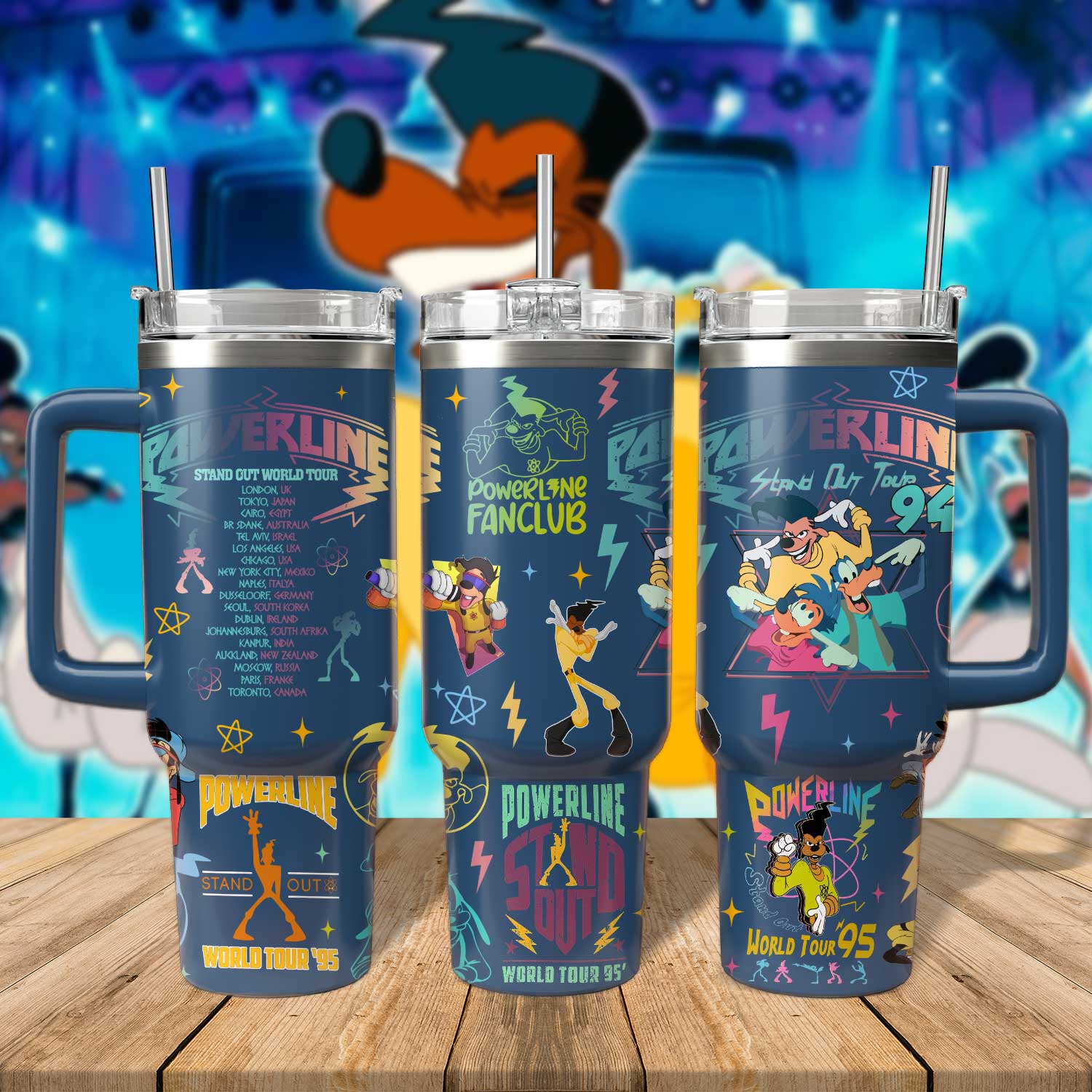 A Goofy Movie Custom Stanley Cup 40 oz 30 oz Tumbler With HandleTVC2301805