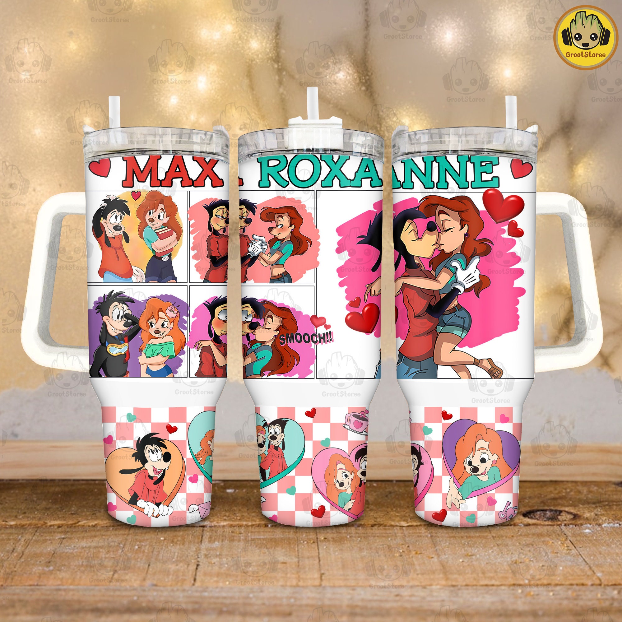 A Goofy Movie Valentines Gift Disney Cartoon Custom Stanley Cup 40 oz 30 oz Tumbler With HandleTVC2301912