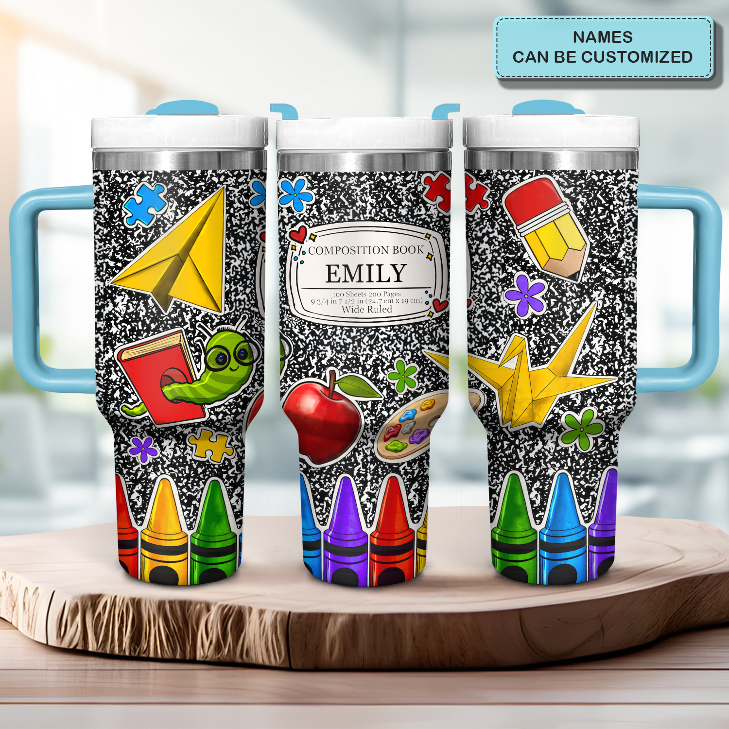 A Great Teacher Custom Stanley Cup 40 oz 30 oz Tumbler With HandleTVC2301723