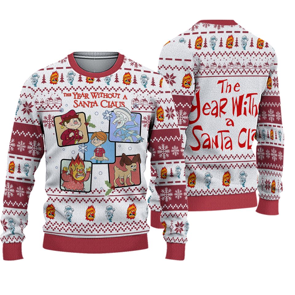 A Miser Brothers Christmas Ugly Sweater, The Year Without a Santa Claus Ugly Sweatshirt