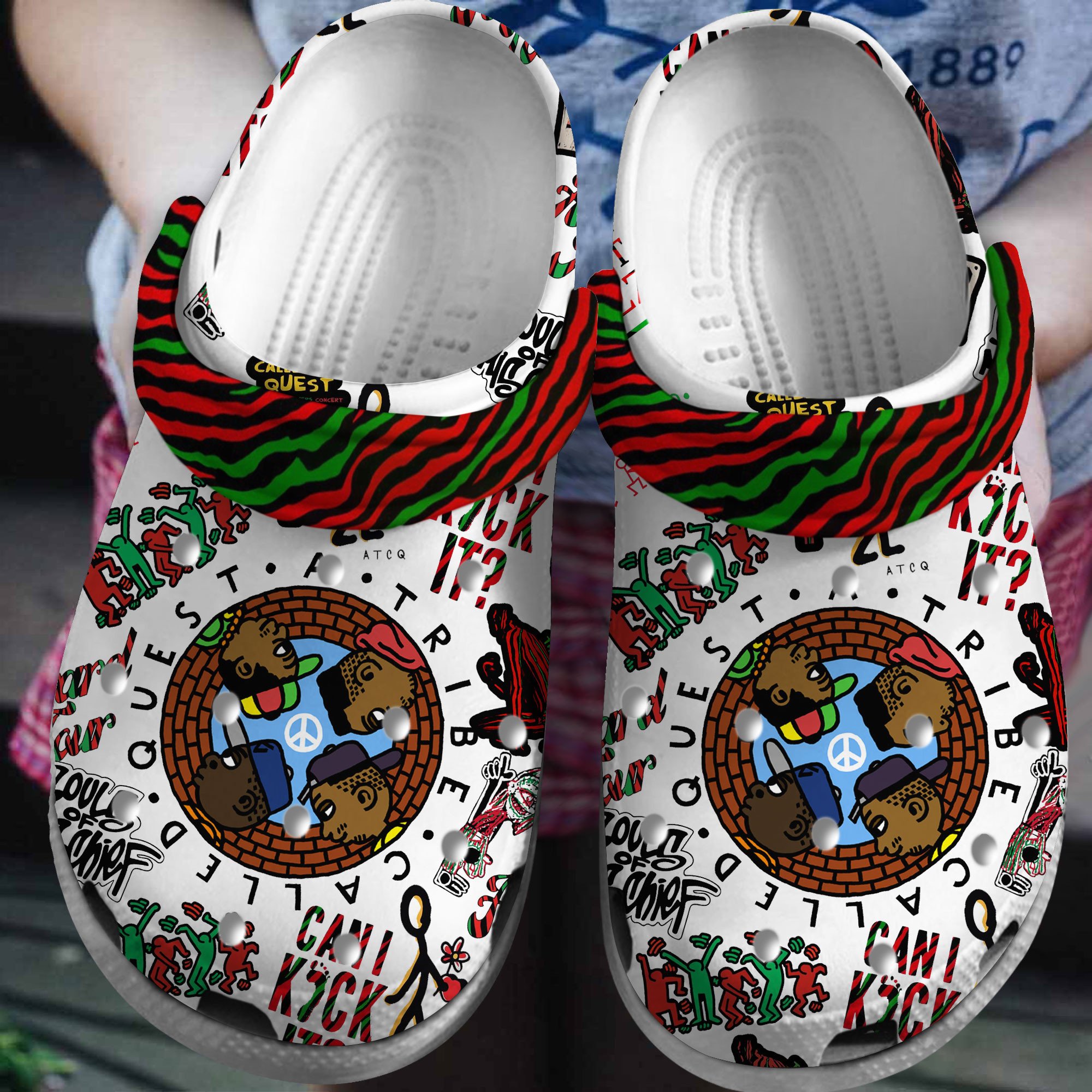 A Tribe Called Quest Music Crocs Crocband Clogs Shoes Comfortable For Men Women and Kids