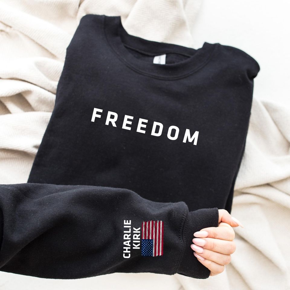 A True Patriot Charlie Kirk Sweatshirt, Pray For Charlie Kirk Sweatshirt, Charlie Kirk Assassination